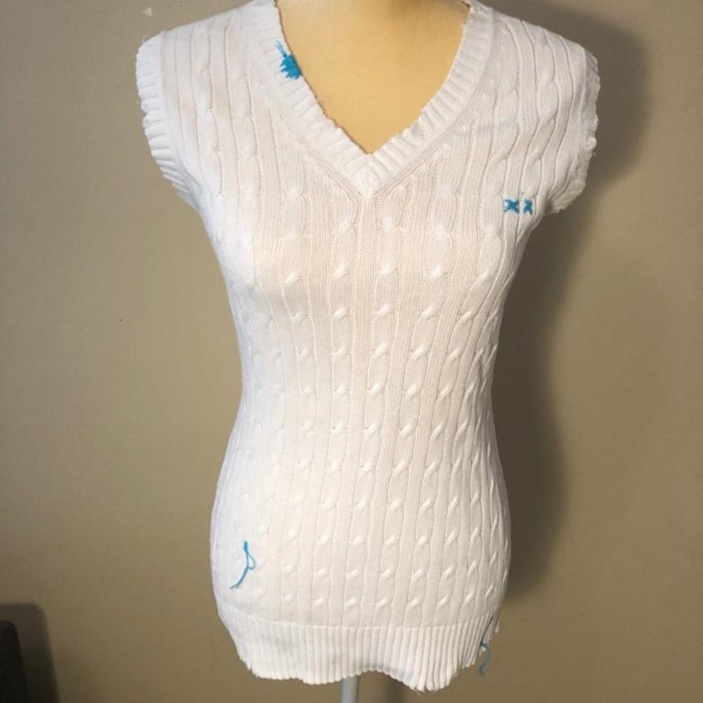 PROJECT E VINTAGE DISTRESSED SWEATER SIZE M